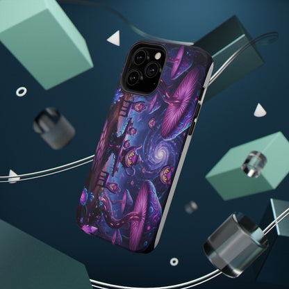 Psychedelic Mushroom Galaxy Phone Case — Impact-Resistant - Ramshackle Shack