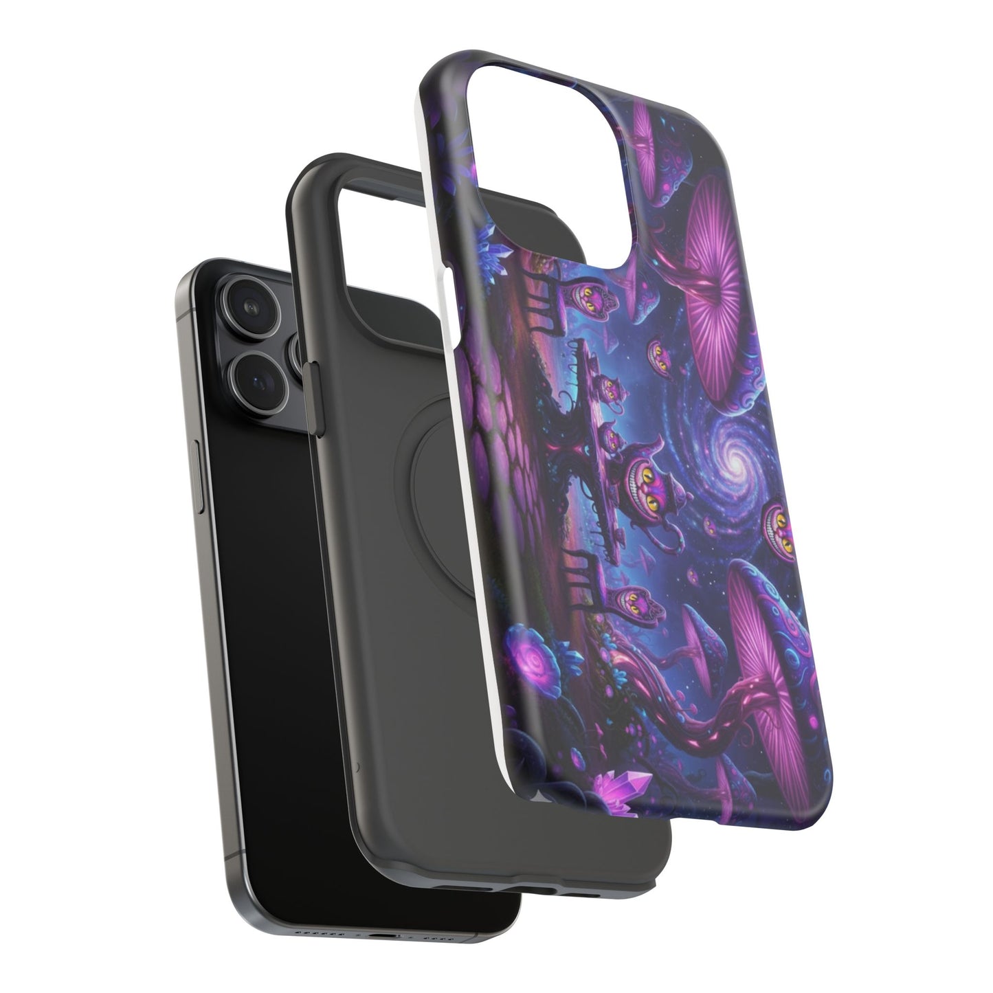 Psychedelic Mushroom Galaxy Phone Case — Impact-Resistant - Ramshackle Shack