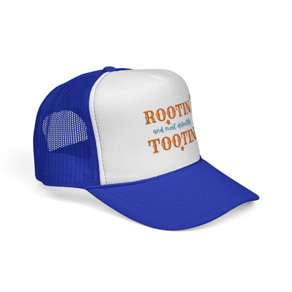 Trucker Cap — "Rootin and Most Definitely Tootin" Retro Country Hat - Ramshackle Shack