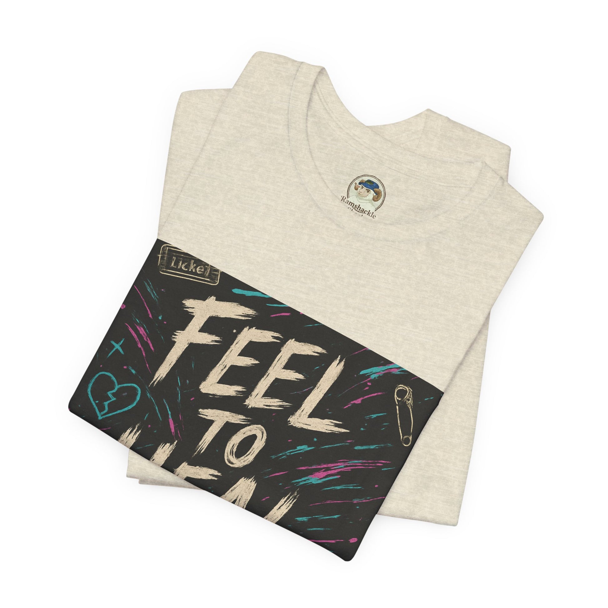 Feel to Heal T-Shirt — Inspirational 'Feel to Heal' Tee - Ramshackle Shack