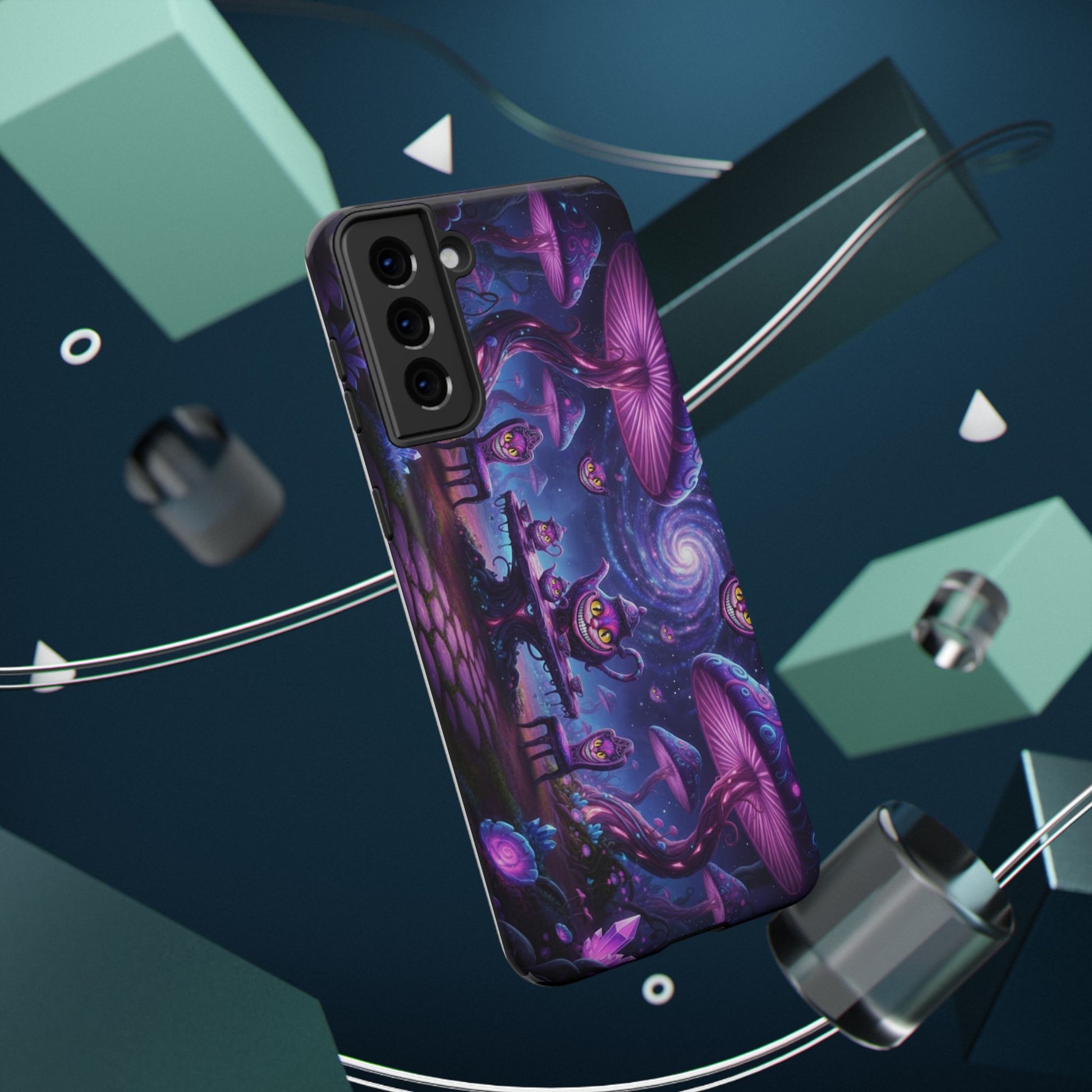 Psychedelic Mushroom Galaxy Phone Case — Impact-Resistant - Ramshackle Shack