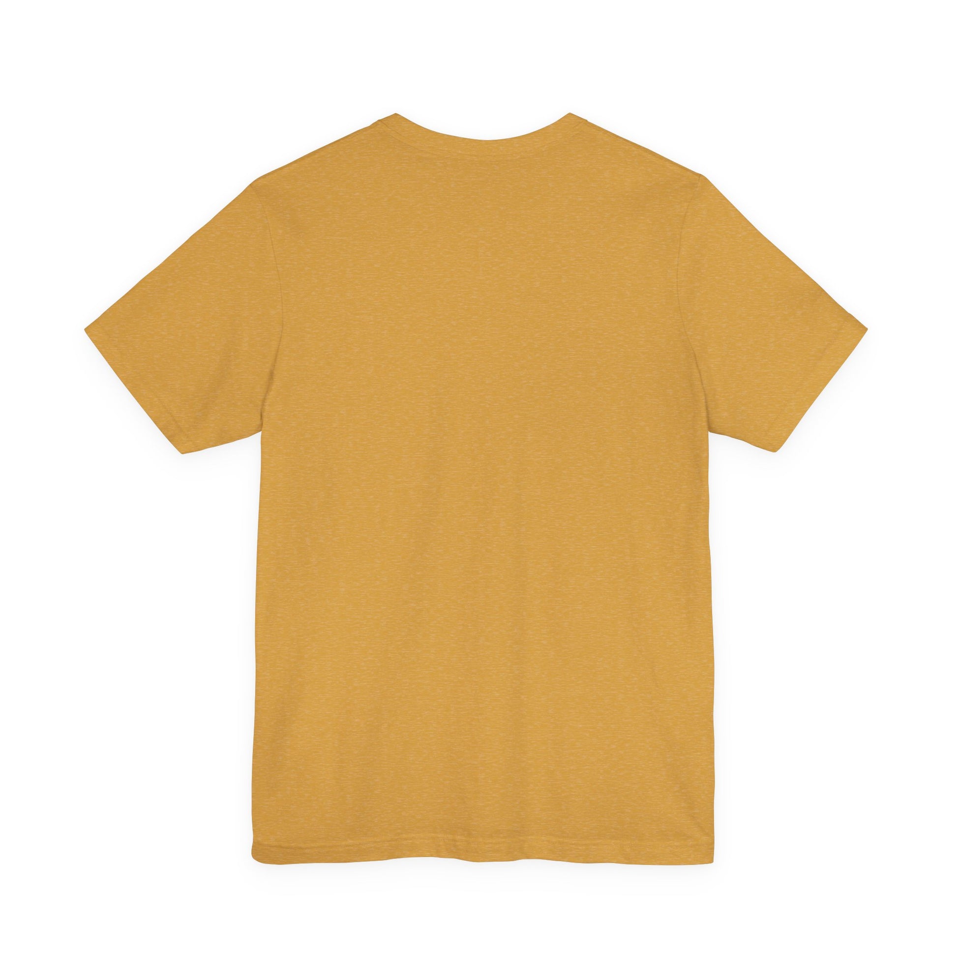 Printify Capybara in Suit Desk Tee featuring "Stuck on Repeat" design, personalized nameplate, casual T-shirt for animal lovers.
