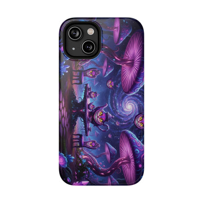 Psychedelic Mushroom Galaxy Phone Case — Impact-Resistant - Ramshackle Shack