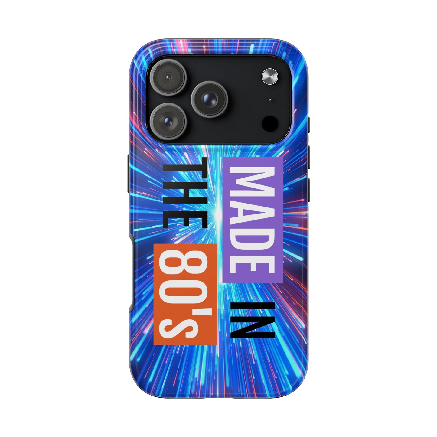 Made in the 80s Phone Case — Retro Neon 1980s Protective Phone Cover - Ramshackle Shack