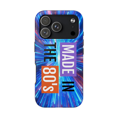 Made in the 80s Phone Case — Retro Neon 1980s Protective Phone Cover - Ramshackle Shack
