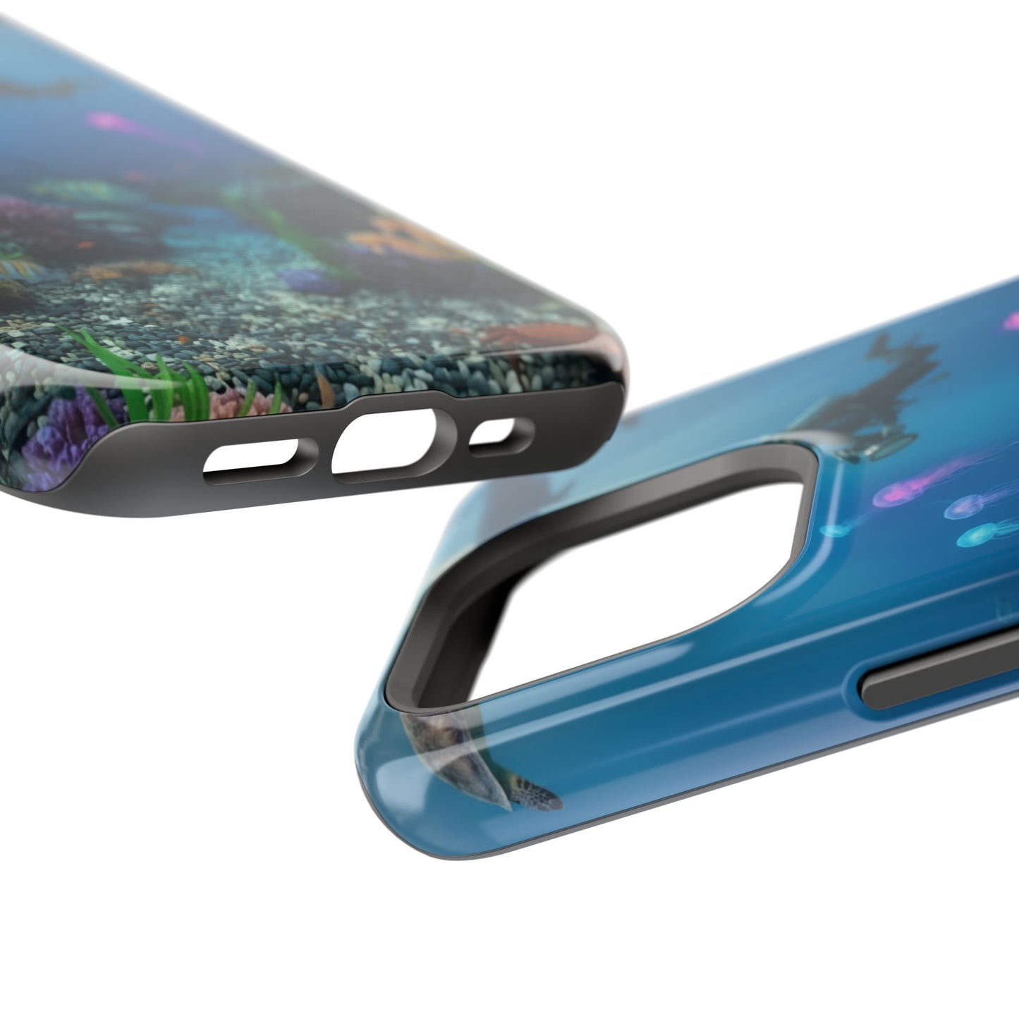 Underwater Diver Phone Case — Magnetic Impact‑Resistant Ocean Design