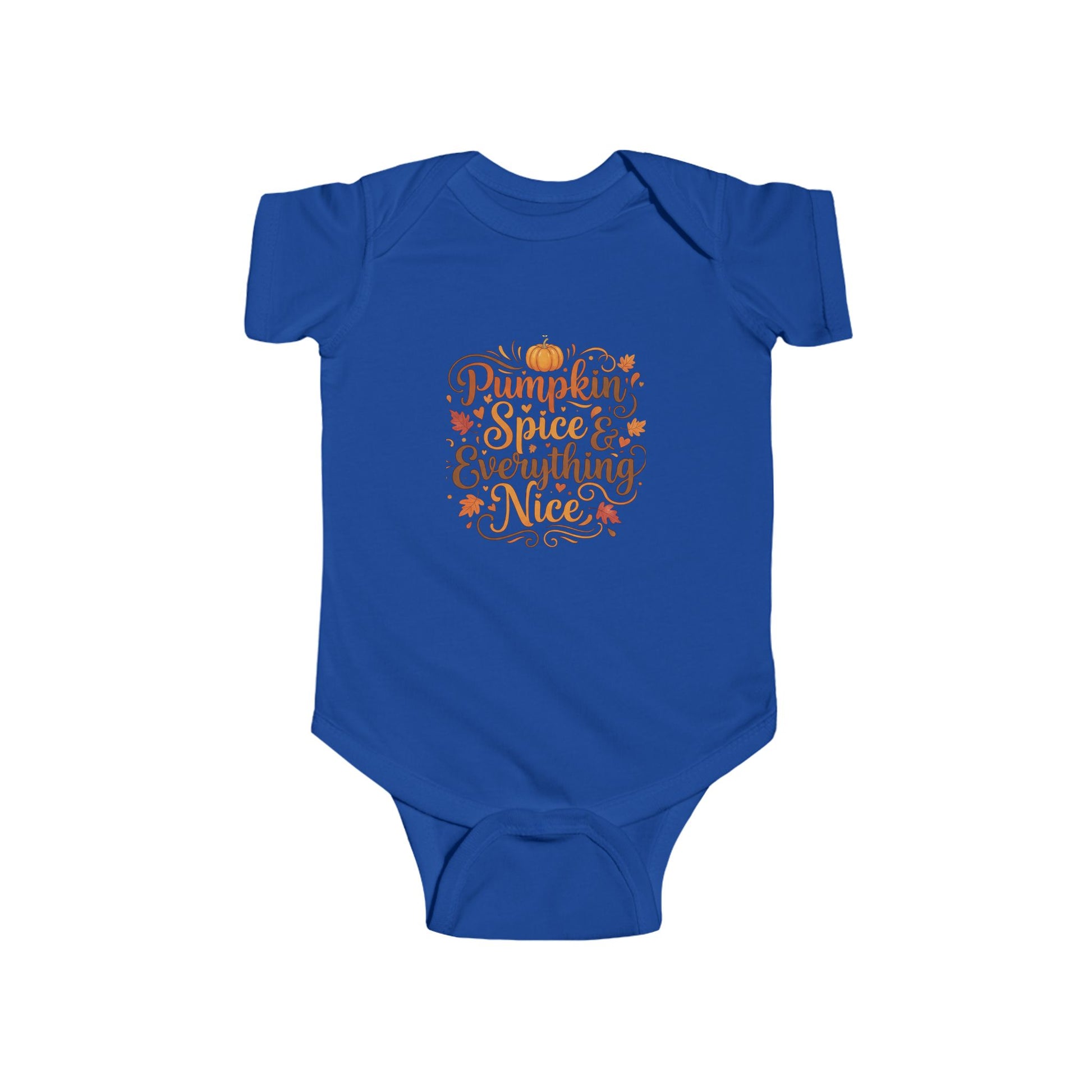 Infant Bodysuit - Pumpkin Spice and Everything Nice Fall Design - Ramshackle Shack