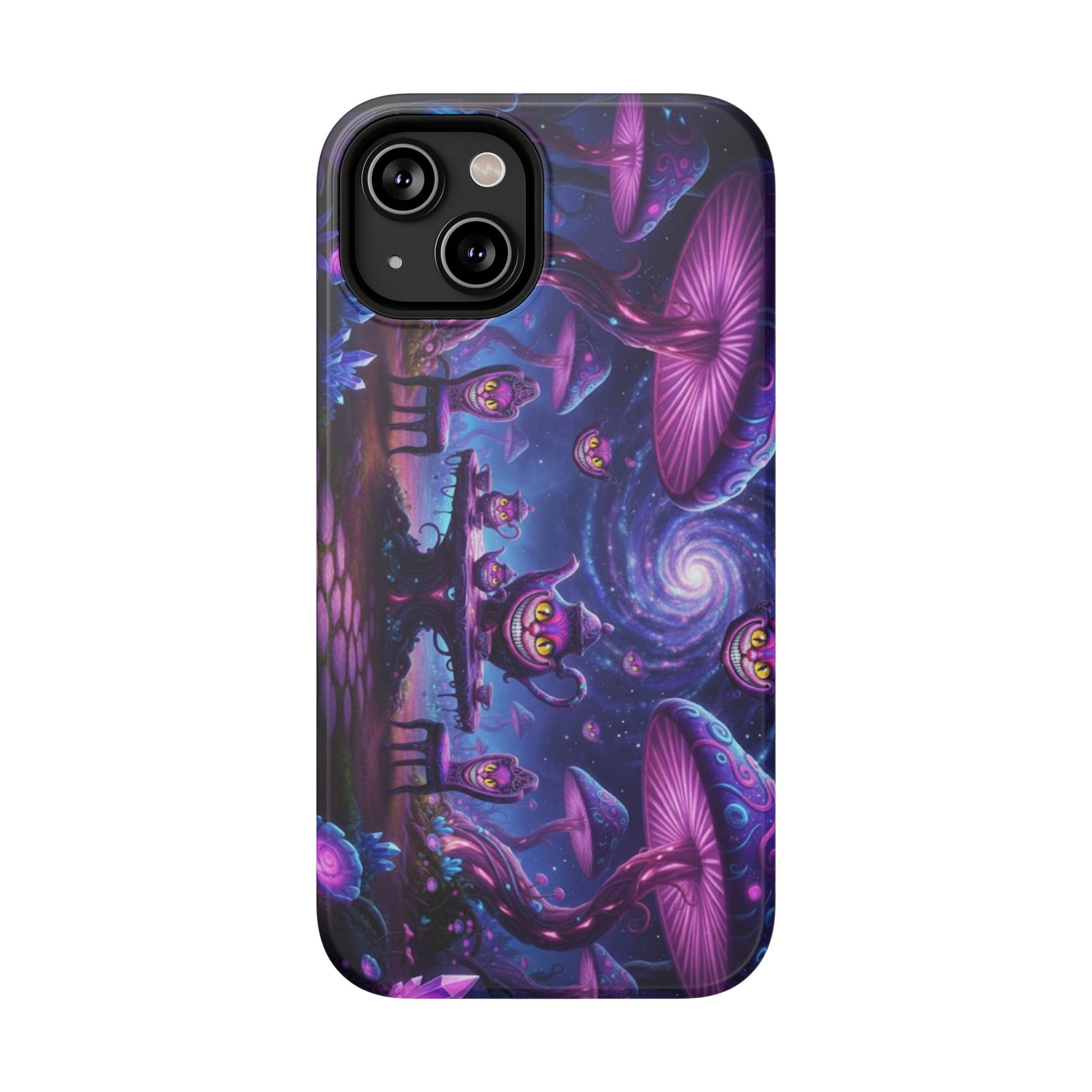 Psychedelic Mushroom Galaxy Phone Case — Impact-Resistant - Ramshackle Shack