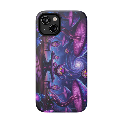 Psychedelic Mushroom Galaxy Phone Case — Impact-Resistant - Ramshackle Shack