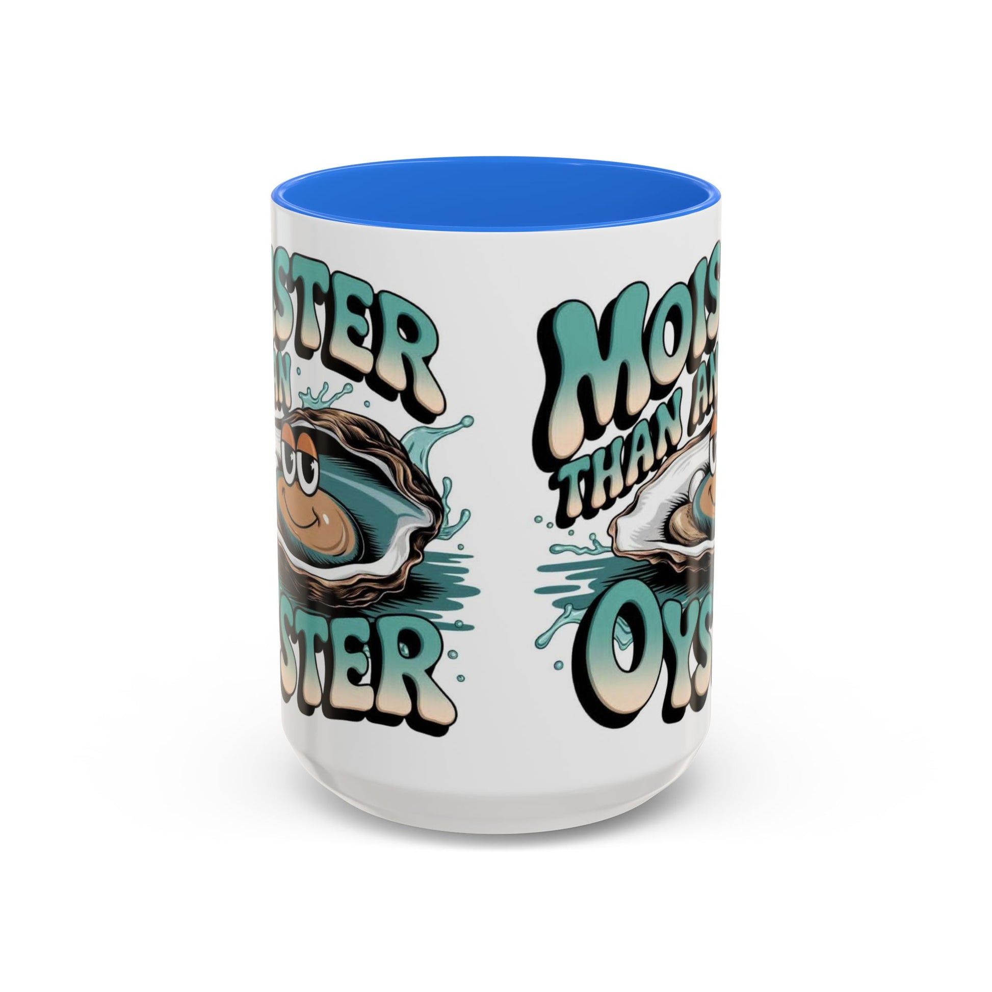 Moister Than An Oyster Coffee Mug — Funny Retro Oyster Seafood Gift (11oz, 15oz) - Ramshackle Shack