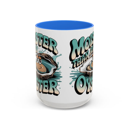Moister Than An Oyster Coffee Mug — Funny Retro Oyster Seafood Gift (11oz, 15oz) - Ramshackle Shack