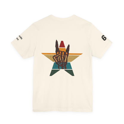 Watercolor Rainbow Guitars T Shirt  Acoustic Guitar Art Tee - Ramshackle Shack