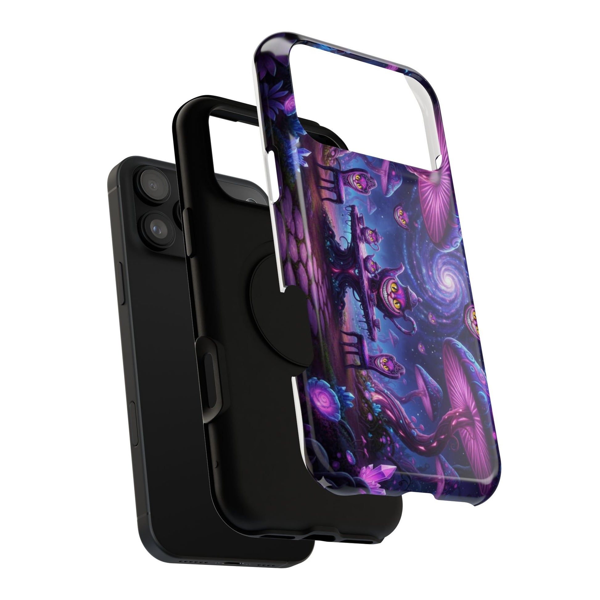 Psychedelic Mushroom Galaxy Phone Case — Impact-Resistant - Ramshackle Shack