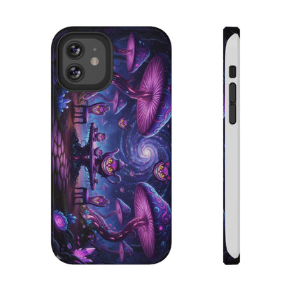 Psychedelic Mushroom Galaxy Phone Case — Impact-Resistant - Ramshackle Shack