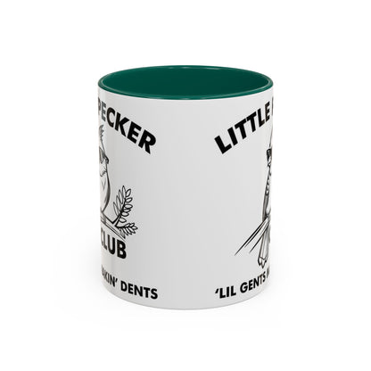 Funny 'Little Pecker Club' Coffee Mug — 11oz/15oz Ceramic Novelty Cup - Ramshackle Shack