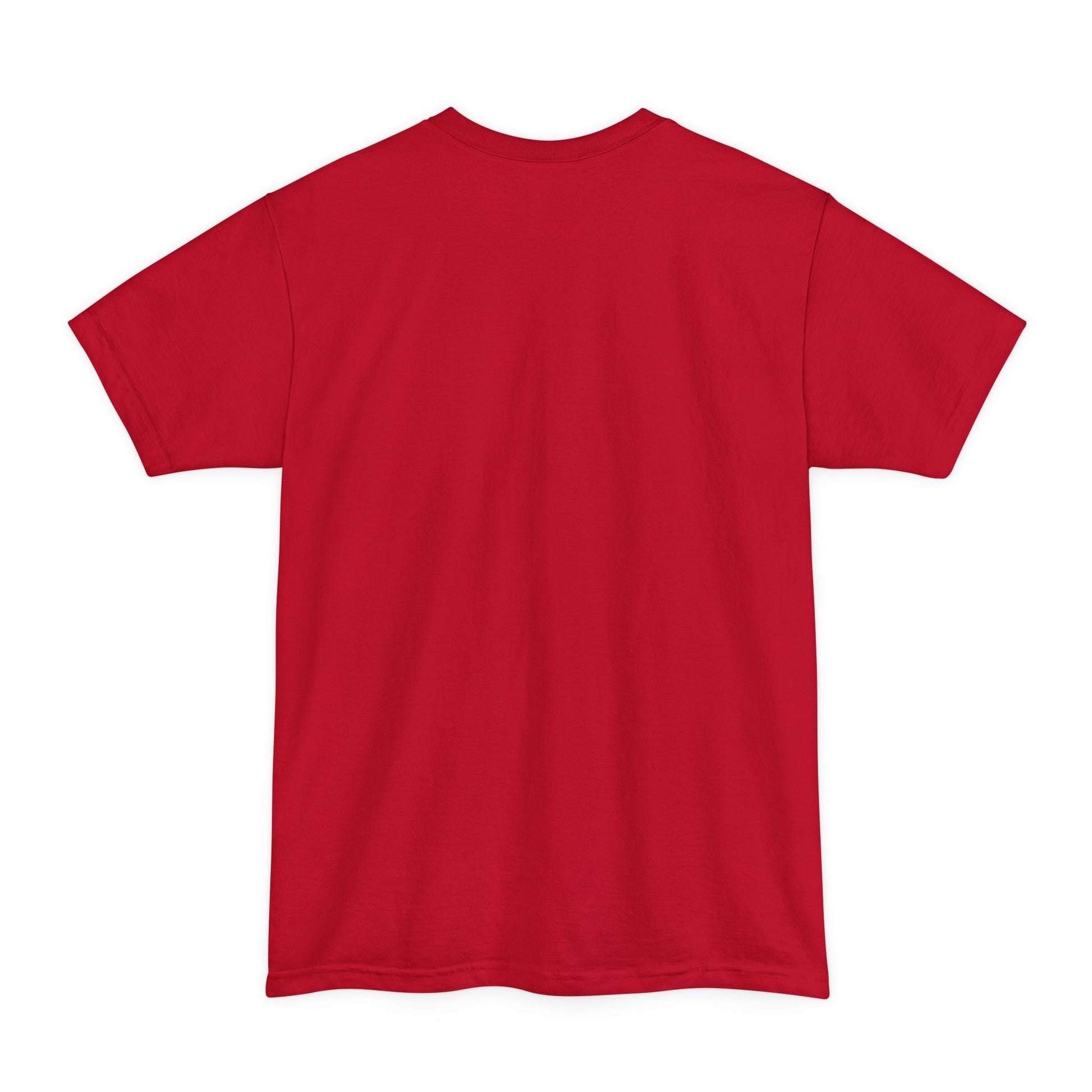 Sassy Max "I Drink to Remember" patriotic funny graphic T-shirt for tall beefy men, featuring red, white, and blue design.