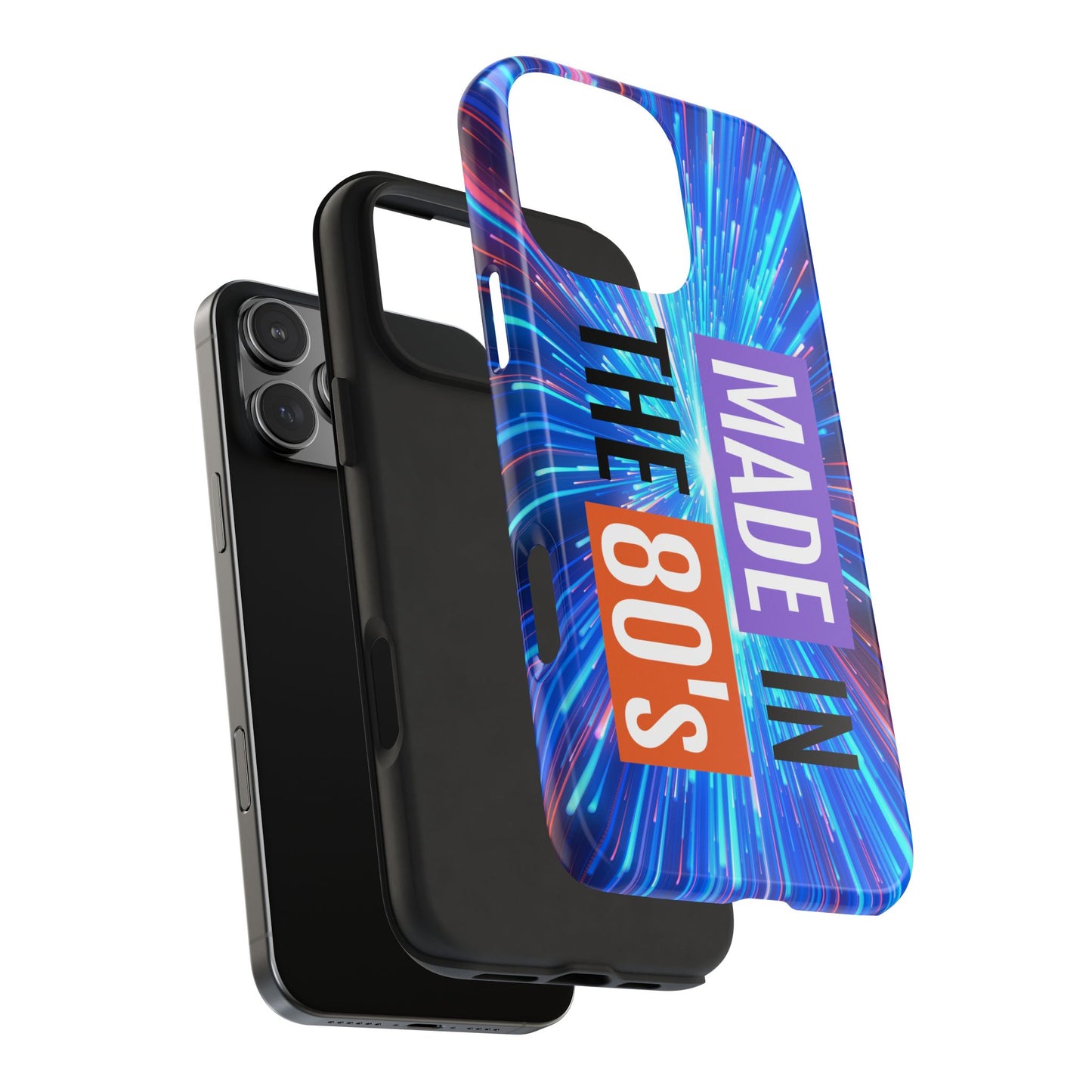 Made in the 80s Phone Case — Retro Neon 1980s Protective Phone Cover - Ramshackle Shack