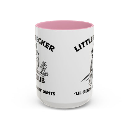 Funny 'Little Pecker Club' Coffee Mug — 11oz/15oz Ceramic Novelty Cup - Ramshackle Shack