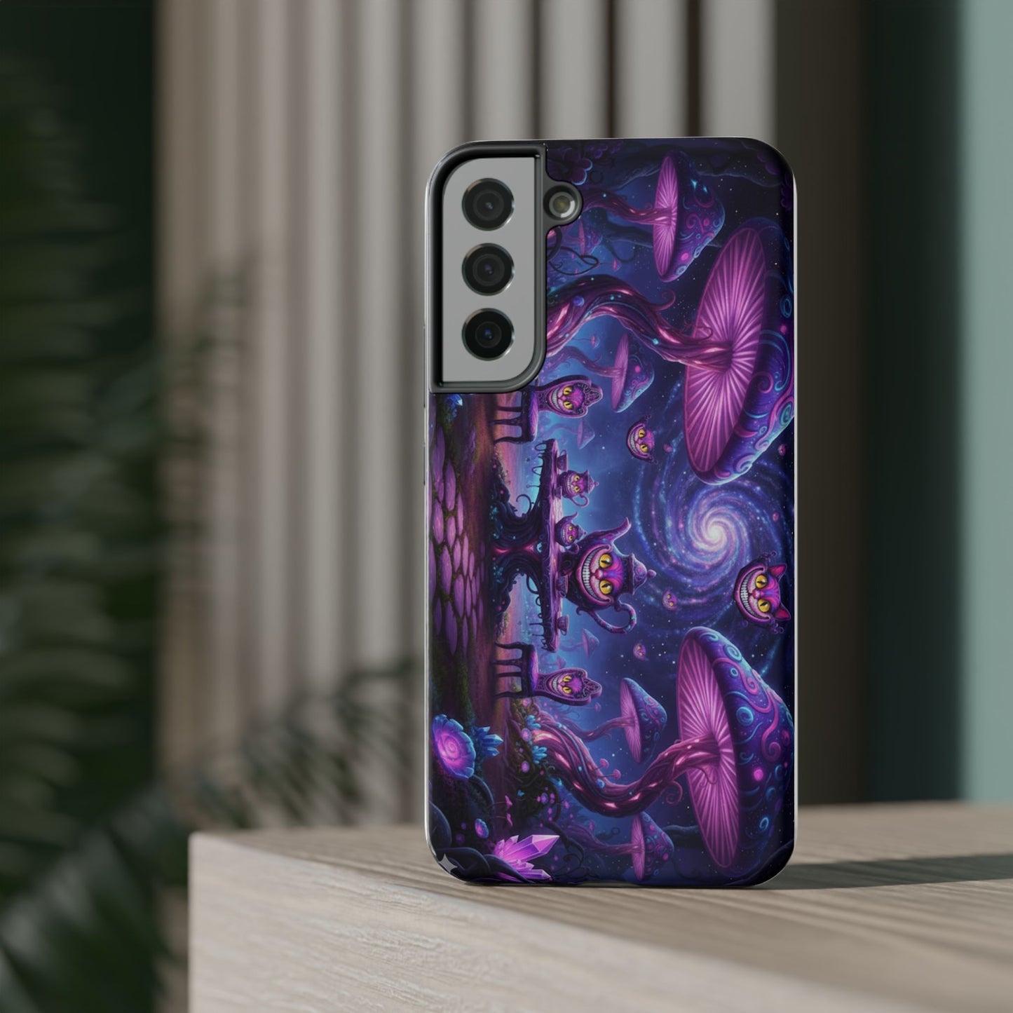 Psychedelic Mushroom Galaxy Phone Case — Impact-Resistant - Ramshackle Shack