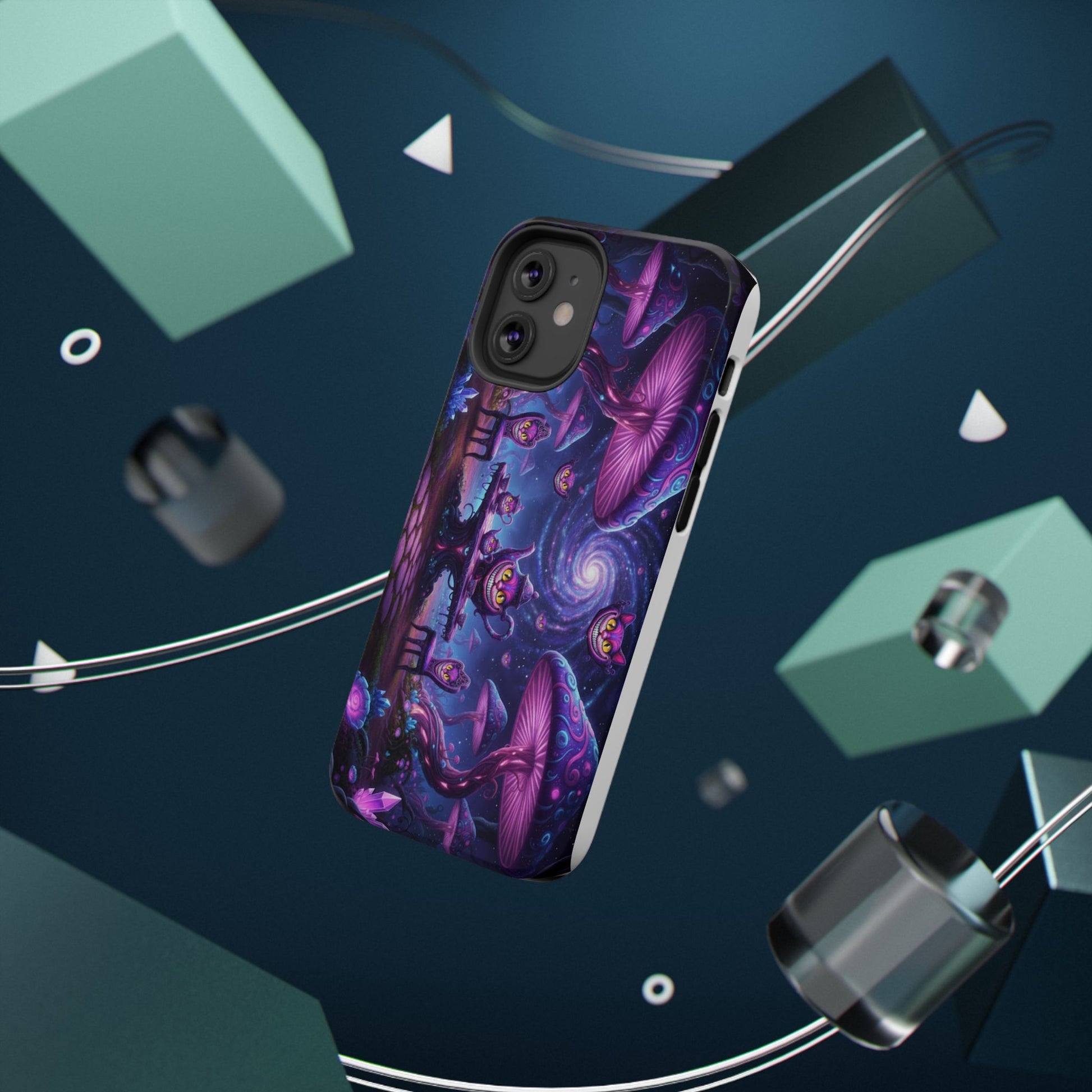 Psychedelic Mushroom Galaxy Phone Case — Impact-Resistant - Ramshackle Shack