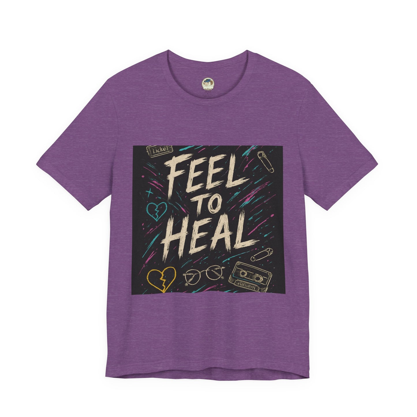 Feel to Heal T-Shirt — Inspirational 'Feel to Heal' Tee - Ramshackle Shack