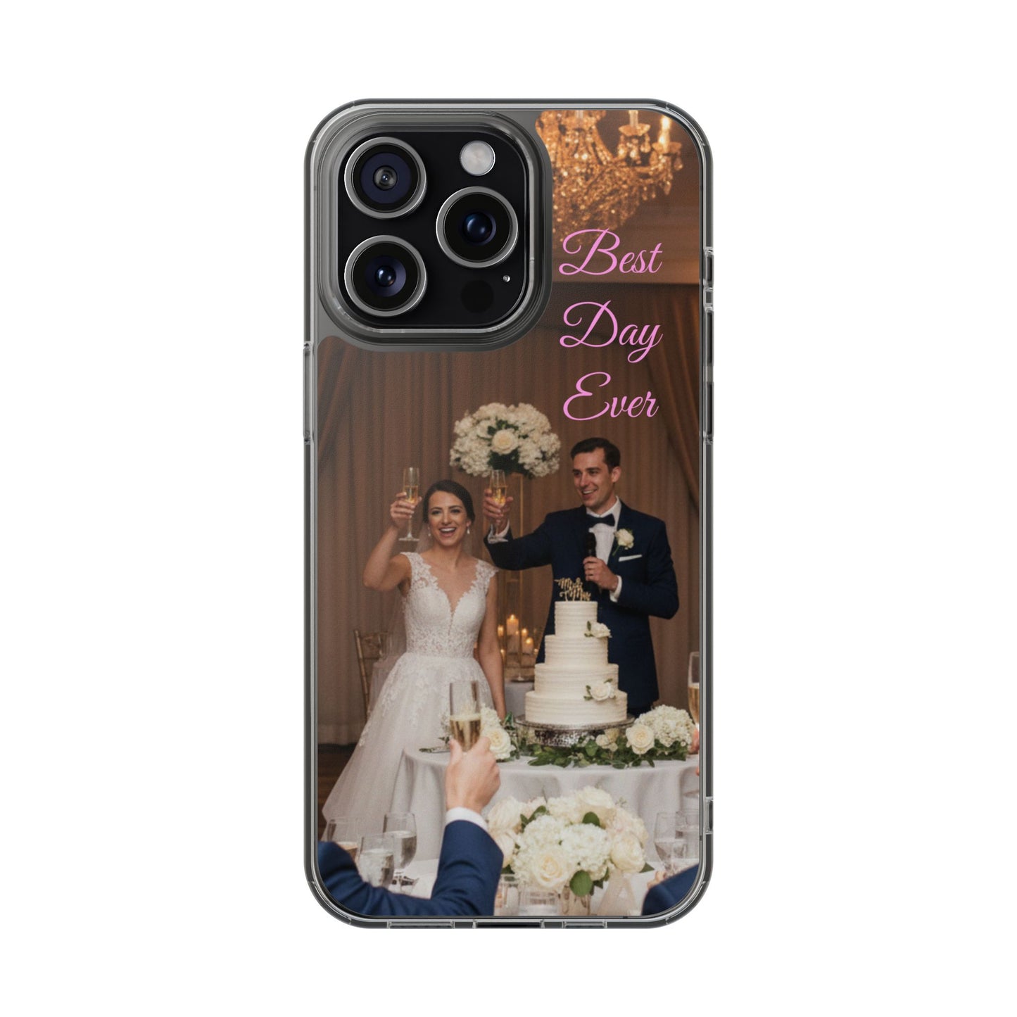Personalized Clear Impact-Resistant Phone Case — Custom Photo & Message - Ramshackle Shack