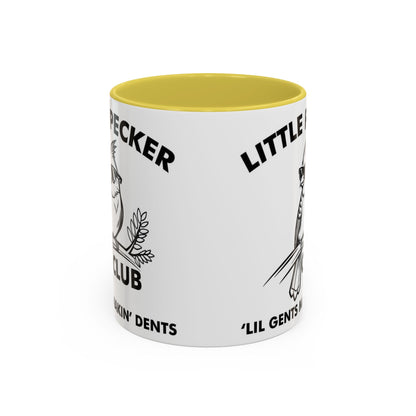 Funny 'Little Pecker Club' Coffee Mug — 11oz/15oz Ceramic Novelty Cup - Ramshackle Shack