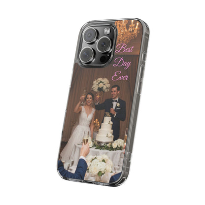 Personalized Clear Impact-Resistant Phone Case — Custom Photo & Message - Ramshackle Shack