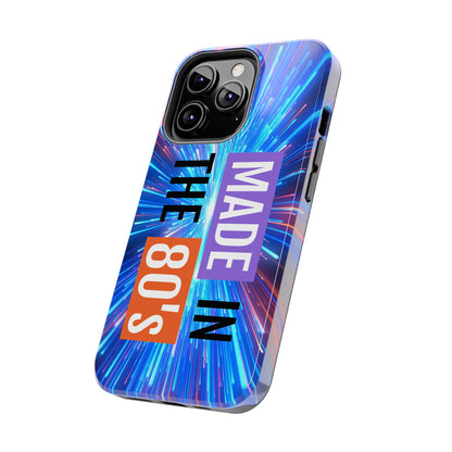 Made in the 80s Phone Case — Retro Neon 1980s Protective Phone Cover - Ramshackle Shack