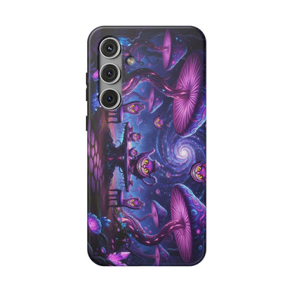 Psychedelic Mushroom Galaxy Phone Case — Impact-Resistant - Ramshackle Shack