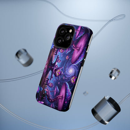 Psychedelic Mushroom Galaxy Phone Case — Impact-Resistant - Ramshackle Shack