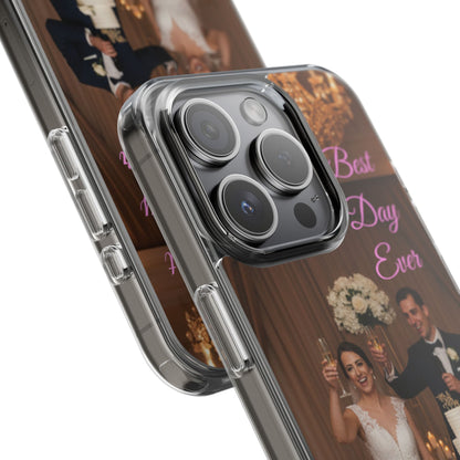 Personalized Clear Impact-Resistant Phone Case — Custom Photo & Message - Ramshackle Shack