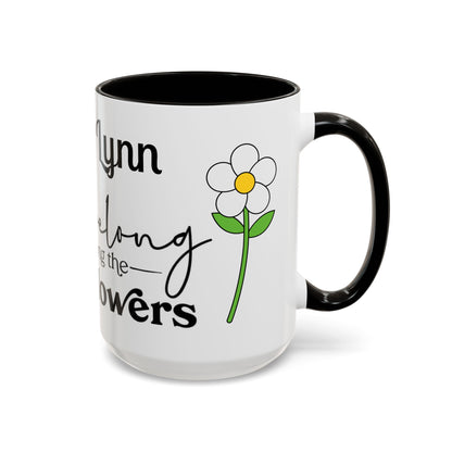 You Belong Among the Wildflowers Daisy Mug — Custom Name Colorful 11oz & 15oz - Ramshackle Shack
