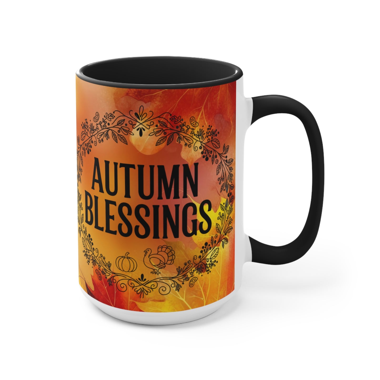 Mug - Autumn Blessings Coffee Cup for Fall Season - Ramshackle Shack
