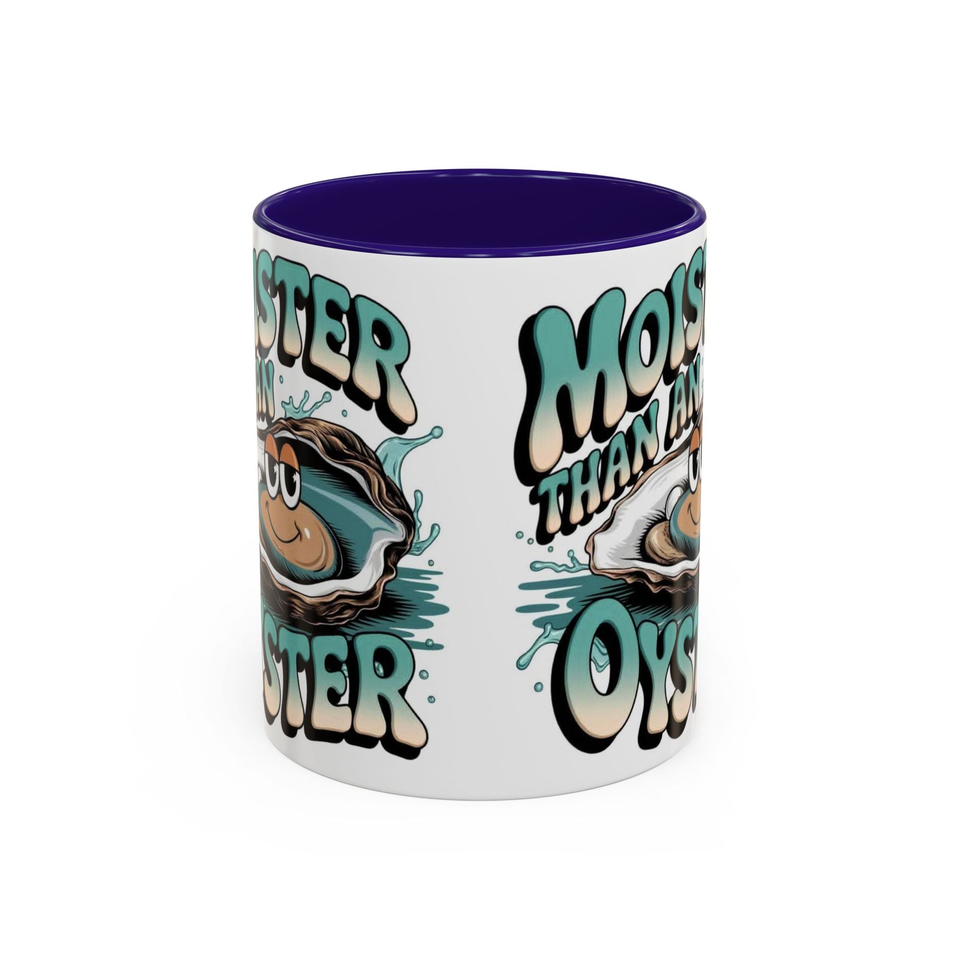 Moister Than An Oyster Coffee Mug — Funny Retro Oyster Seafood Gift (11oz, 15oz) - Ramshackle Shack