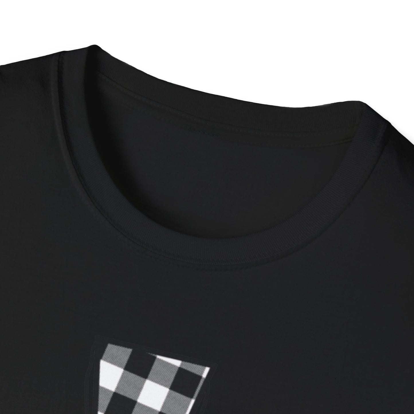 Faith and Love Christian T-Shirt | Plaid Heart and Cross Religious Graphic Tee - Ramshackle Shack
