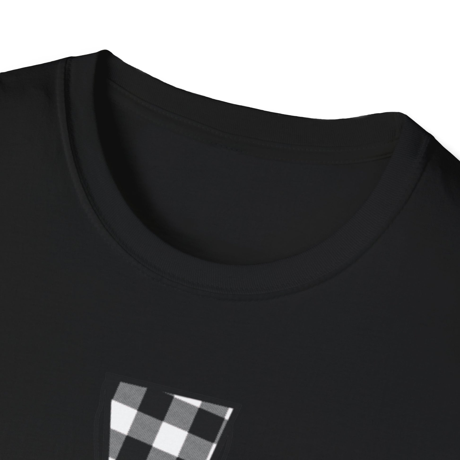 Faith and Love Christian T-Shirt | Plaid Heart and Cross Religious Graphic Tee - Ramshackle Shack