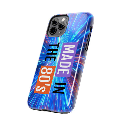 Made in the 80s Phone Case — Retro Neon 1980s Protective Phone Cover - Ramshackle Shack