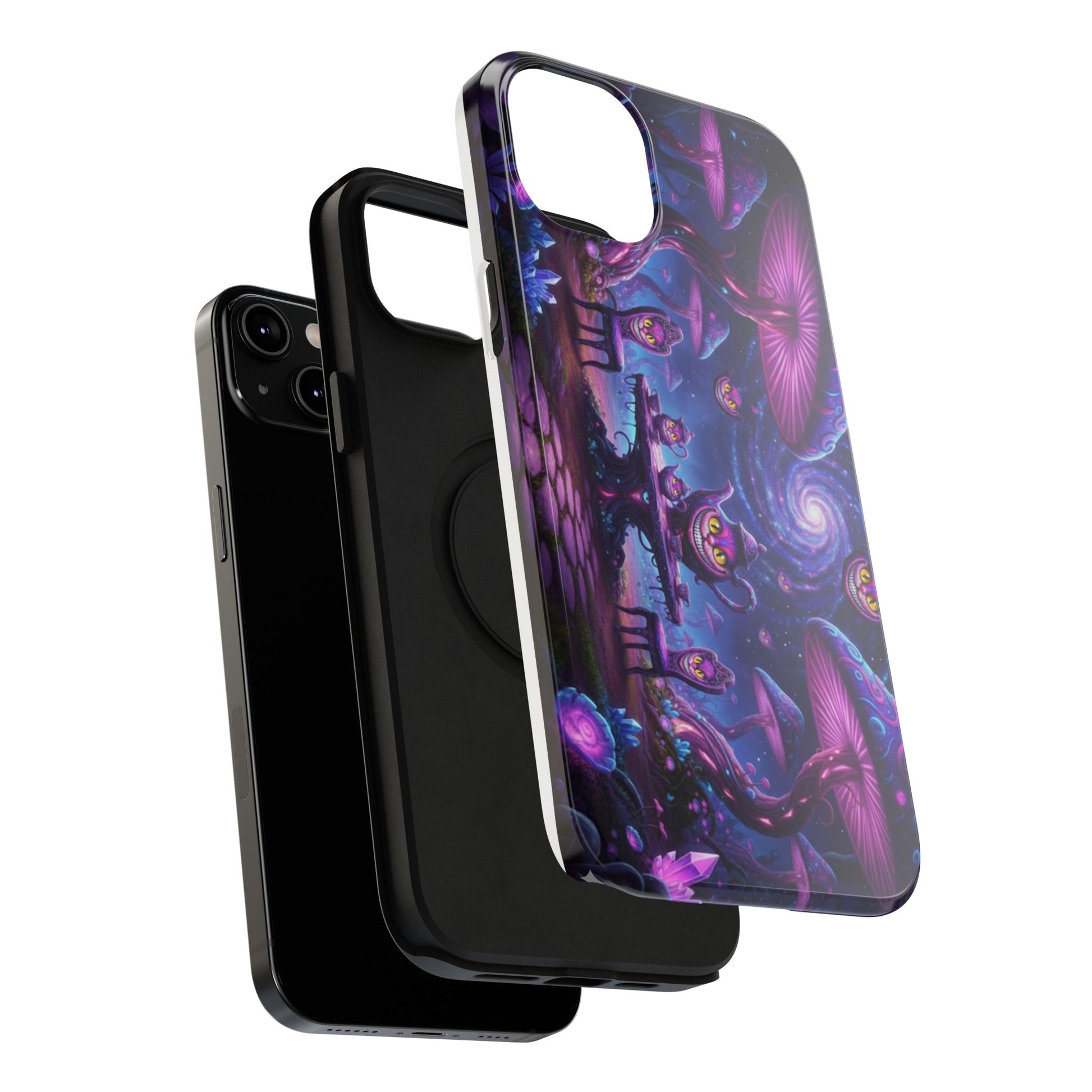 Psychedelic Mushroom Galaxy Phone Case — Impact-Resistant - Ramshackle Shack