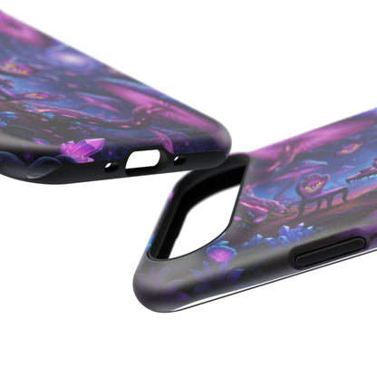 Psychedelic Mushroom Galaxy Phone Case — Impact-Resistant - Ramshackle Shack