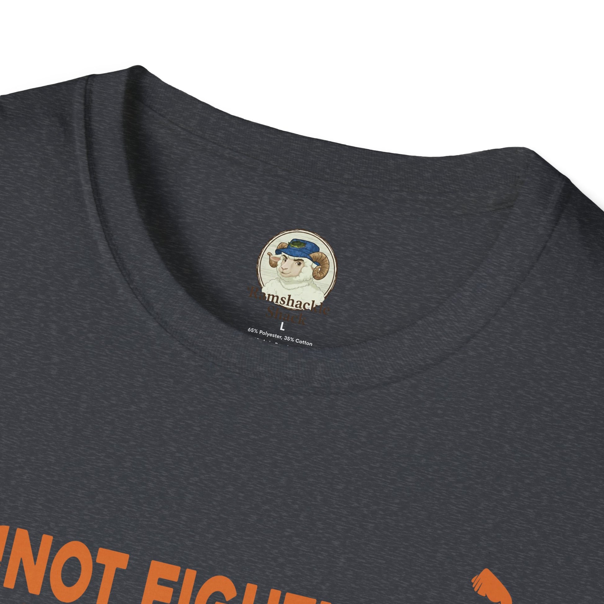 Autism Awareness T-Shirt — "Not Fighting Autism, Working With It" Puzzle Ribbon Tee - Ramshackle Shack