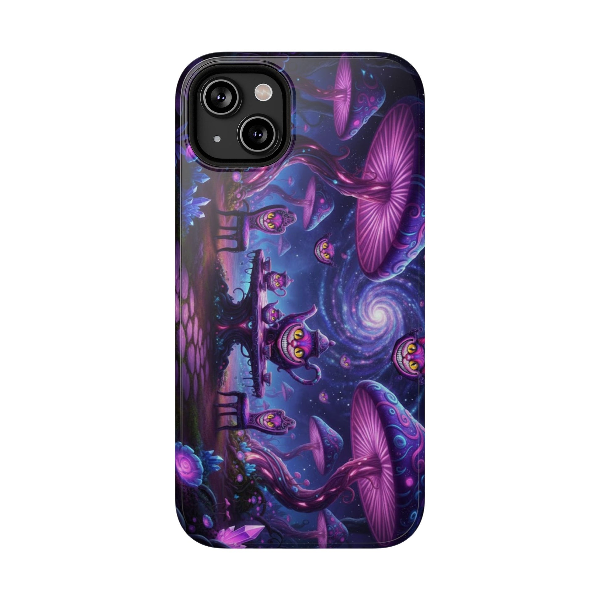 Psychedelic Mushroom Galaxy Phone Case — Impact-Resistant - Ramshackle Shack