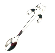 Stainless Steel Cat Spoon and Stirring Spoon - Ramshackle Shack