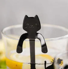 Stainless Steel Cat Spoon and Stirring Spoon - Ramshackle Shack