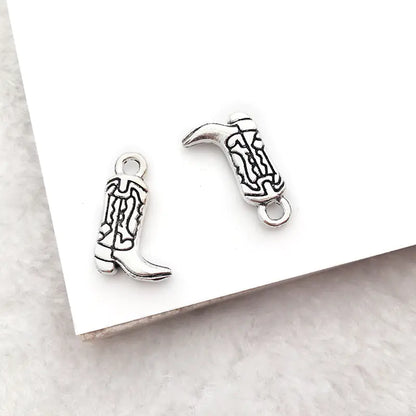 Western Cowboy Hat Cactus Alloy Pendant for DIY Jewelry - Ramshackle Shack