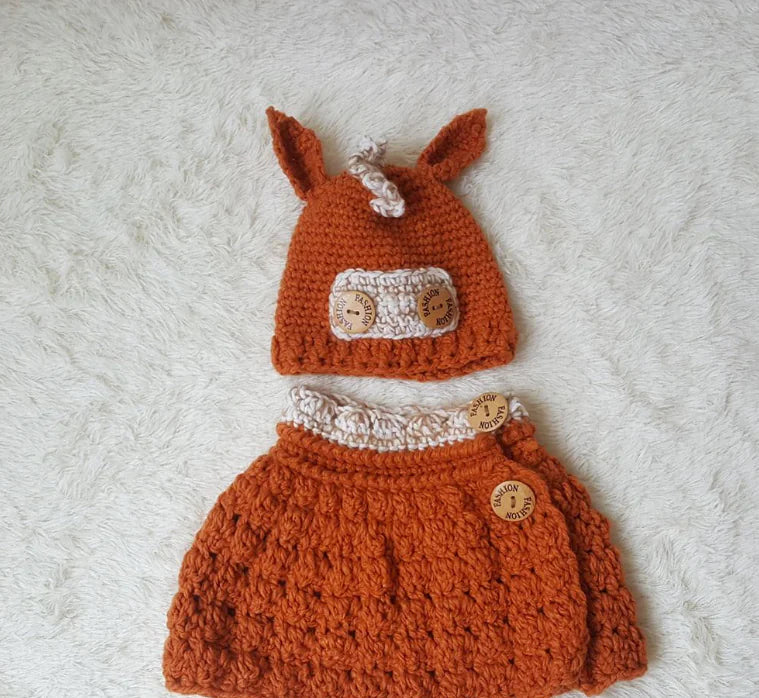 Knitted Beanie, Donkey Hat, Wool Cap - Ramshackle Shack