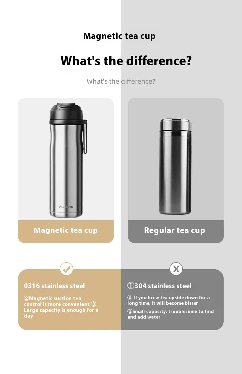 Magnetic Tea Infuser Thermos - Ramshackle Shack