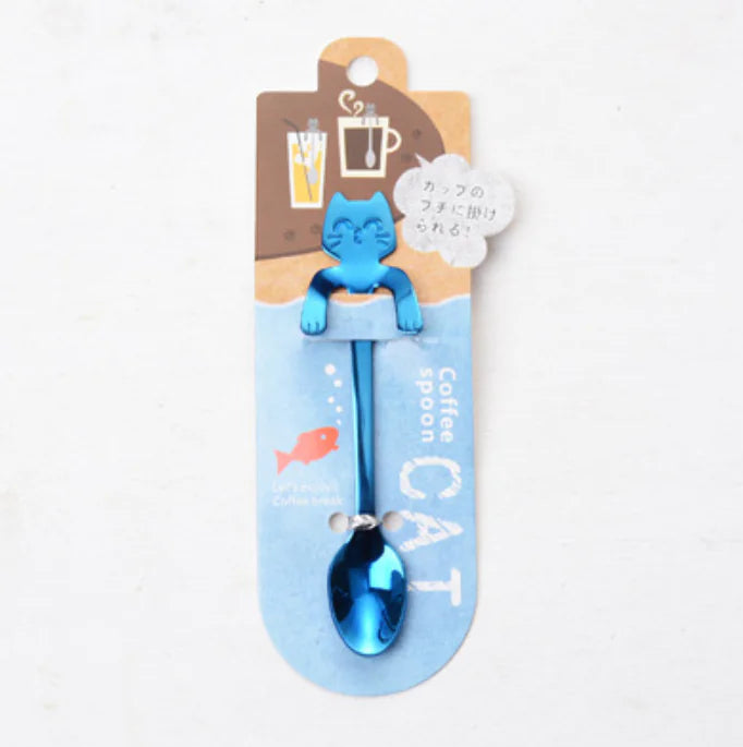 Stainless Steel Cat Spoon and Stirring Spoon - Ramshackle Shack