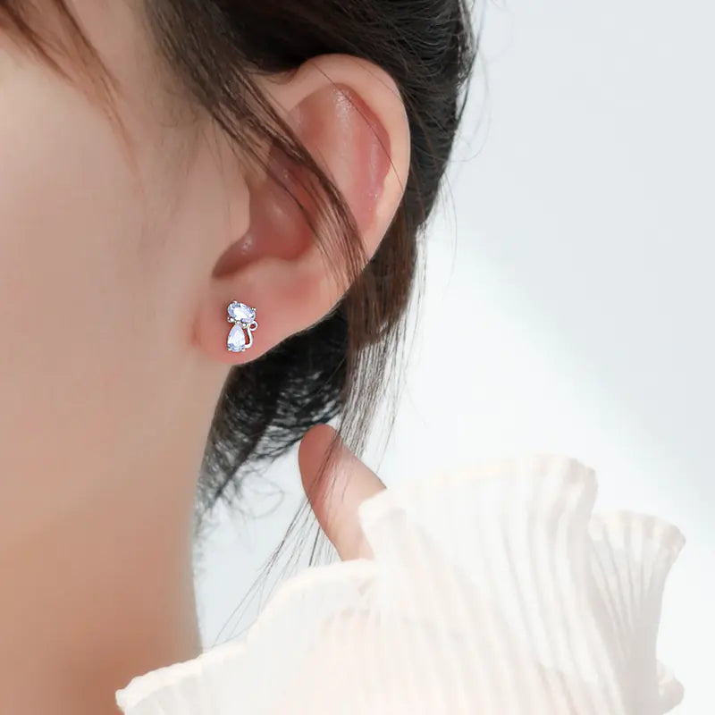 925 Silver Needle Unique Design Earrings for Women - Ramshackle Shack