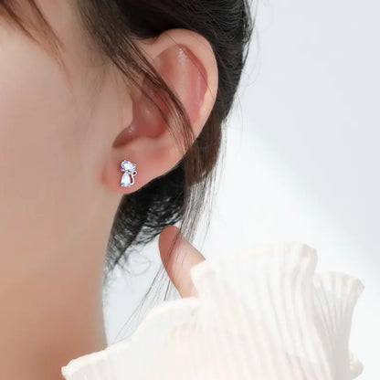 925 Silver Needle Unique Design Earrings for Women - Ramshackle Shack